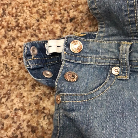 7 for all mankind toddler overalls - Picture 6 of 7